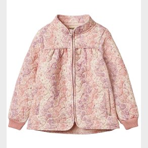 Wheat Termojakke - Thilde - Lilac Flower Rainbow