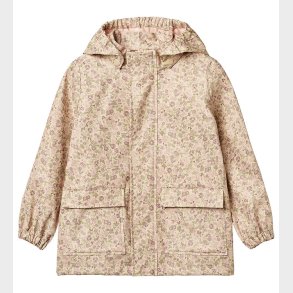 Wheat Regnjakke - PU - Ollo - Rose Flower Field