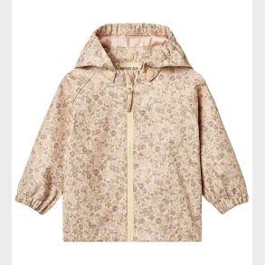 Wheat Regnjakke - PU - Chardy - Rose Flower Field