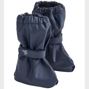 Wheat Overtrkssko m. Fleece - PU - Como - Ink