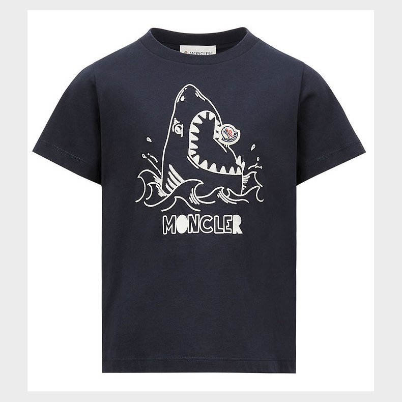 Moncler T-shirt - Navy m. Haj