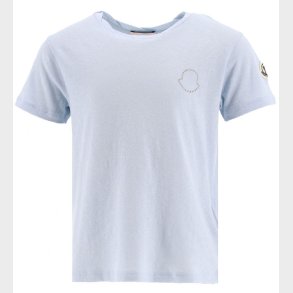 Moncler T-shirt - Lyseblmeleret m. Similisten