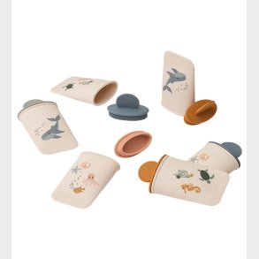 Liewood Isforme - Malik - 6-pak - Sea Creature/Sandy