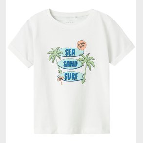 Name It T-shirt - NmmVux - Bright White/Sea