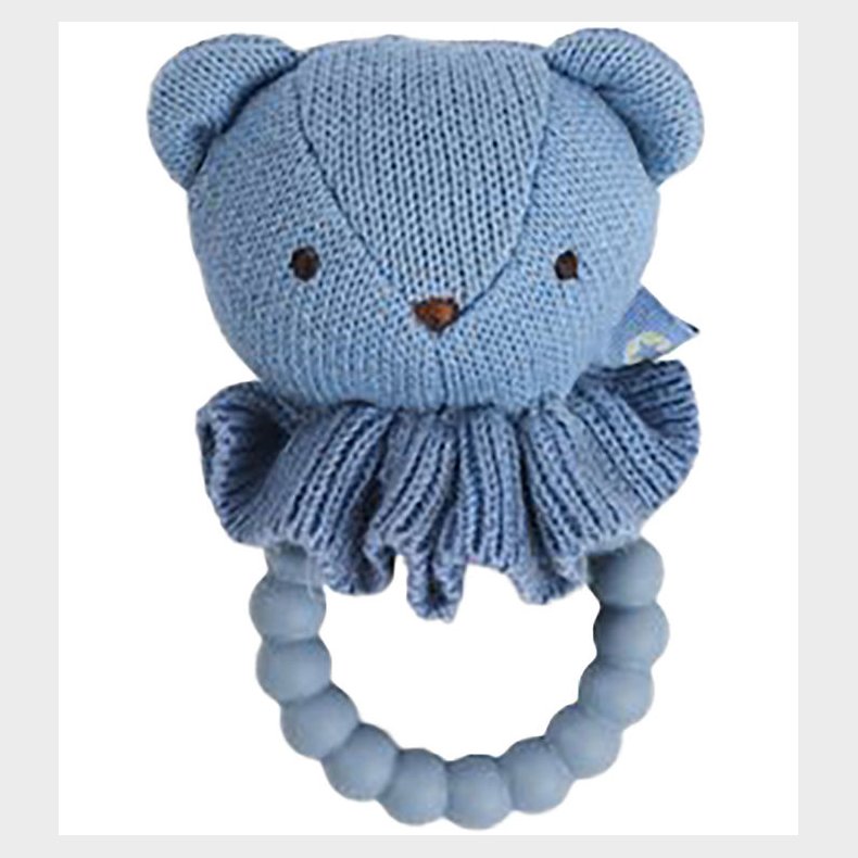 Smallstuff Biderangle - Bjrn - Strik - 10 cm - Blue