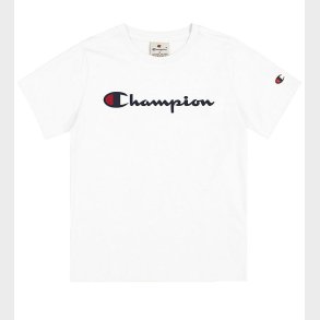 Champion T-shirt - Hvid m. Logo