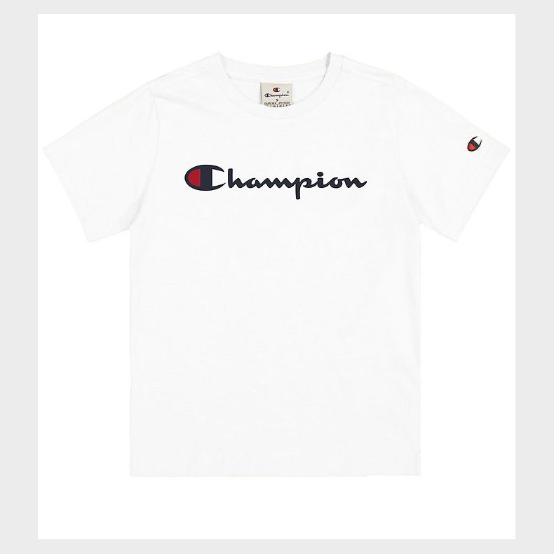 Champion T-shirt - Hvid m. Logo