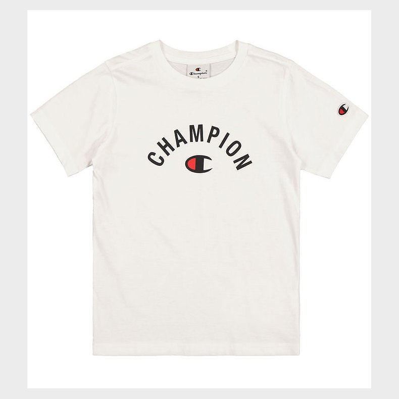 Champion T-shirt - Hvid m. Logo