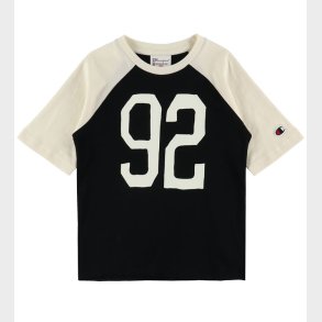 Champion T-shirt - Sort/Hvid