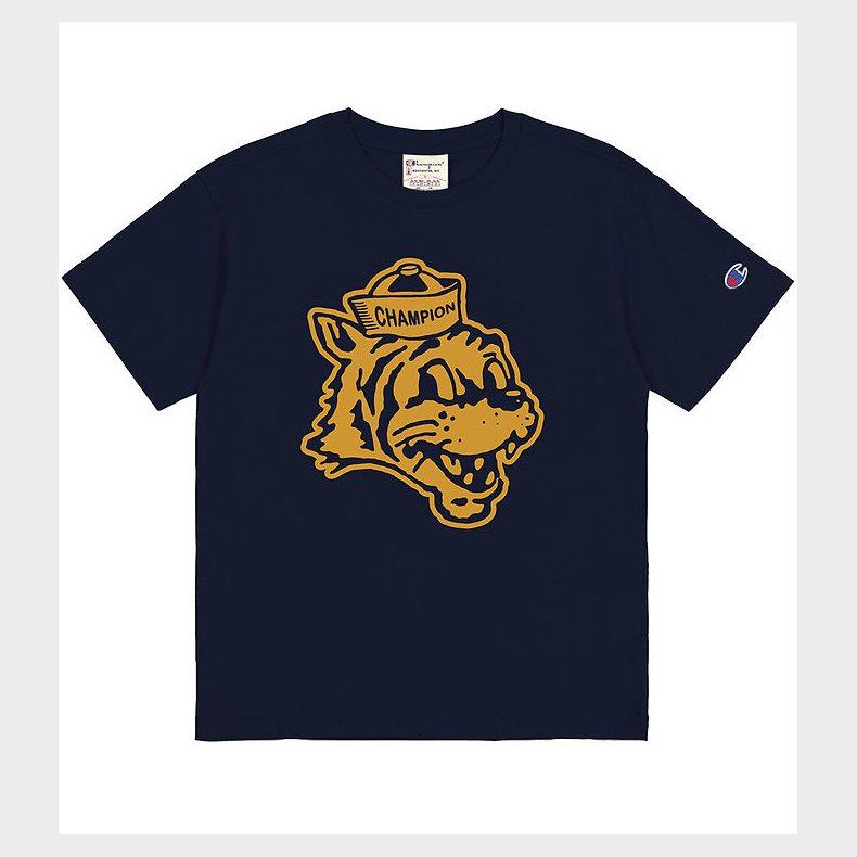 Champion T-shirt - Navy m. Print