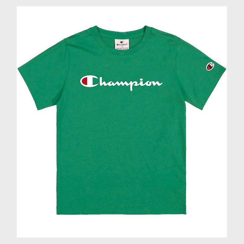Champion T-shirt - Grn m. Logo