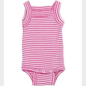 Joha Body u/� - Rib - Uld/Silke - Off White/Pink