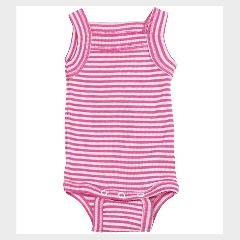 Joha Body u/� - Rib - Uld/Silke - Off White/Pink