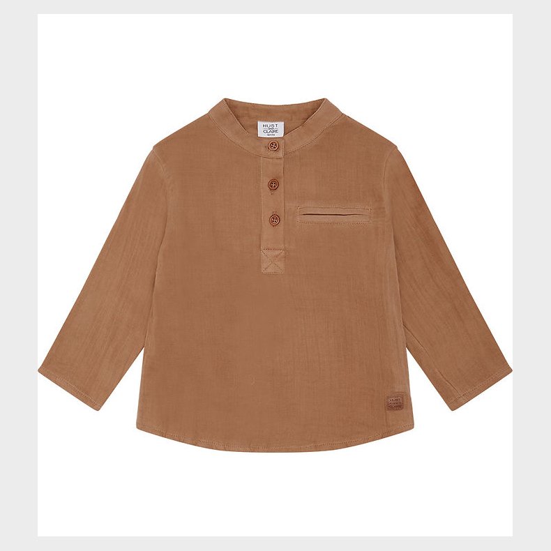 Hust and Claire Skjorte - Musselin - Rasser - Warm Sand