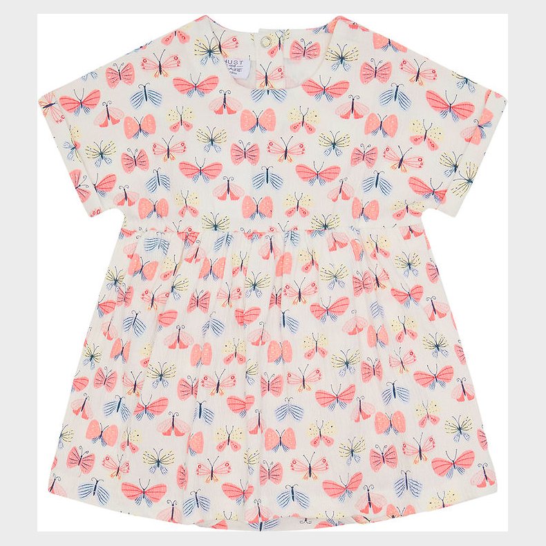 Hust and Claire Kjolebody - Kaja - Ivory m. Sommerfugle