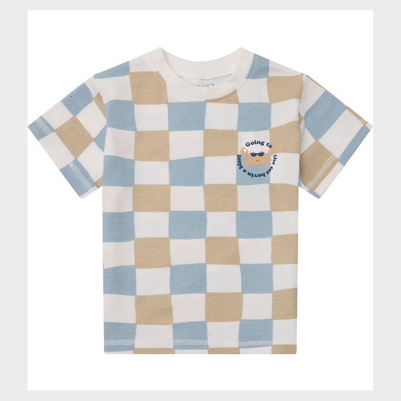 Hust and Claire T-shirt - Arthur - Ivory m. Krabbe