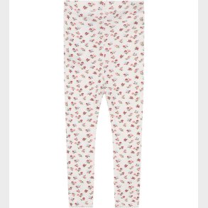 Hust and Claire Leggings - Laerke - Ivory m. Blomster