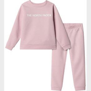 The North Face Sweatst - Bluse/Bukser - Pink Clover m. Logo