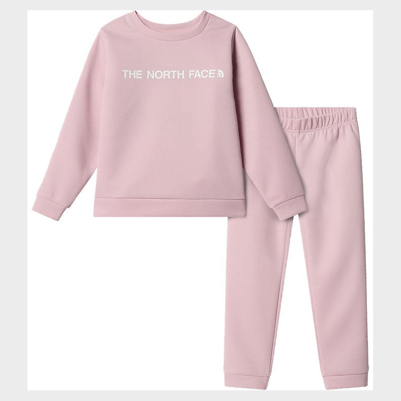The North Face Sweatst - Bluse/Bukser - Pink Clover m. Logo