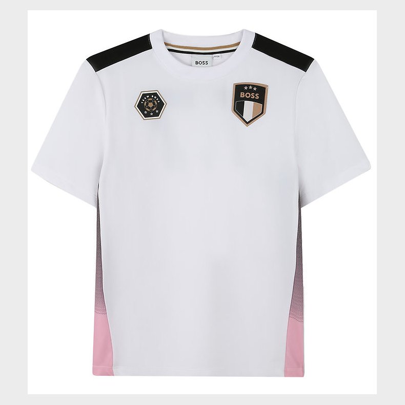 BOSS T-shirt - Team Boss - Hvid m. Print