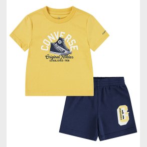 Converse Shortsst - T-shirt/Shorts - Gul/Converse Navy