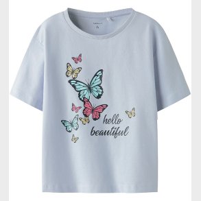 Name It T-shirt - NmfFrejane - Xenon Blue