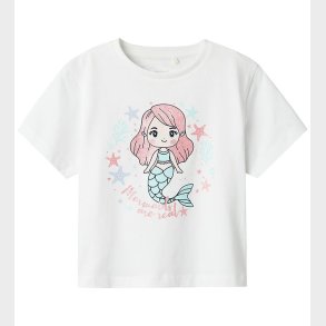 Name It T-shirt - NmfFrejane - Lucent White