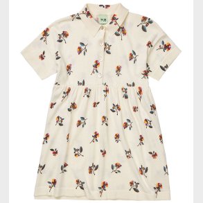FUB Kjole - Ecru/flower