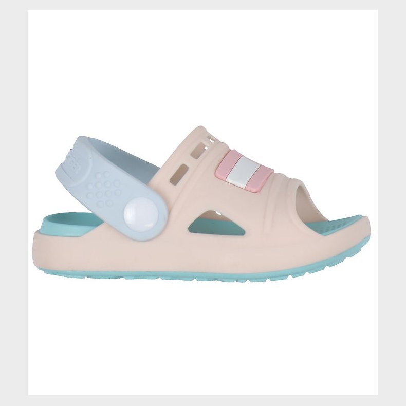 Tommy Hilfiger Sandaler - Comfy - Pink/Light Blue