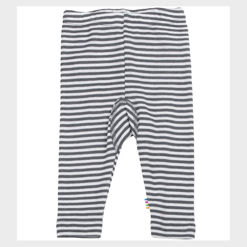 Joha Leggins - Rib - Uld/Silke - M�rkegr�