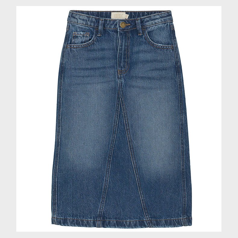 Creamie Nederdel - Denim - Bl