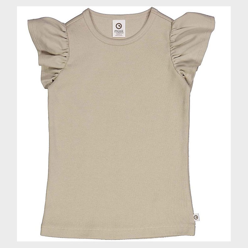 Msli T-shirt - Rib - Cozy Me - Cashmere