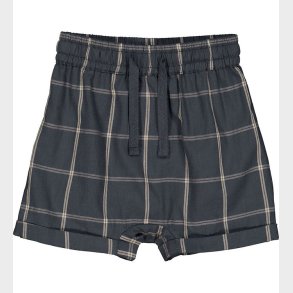 Msli Shorts - Check - Night blue/Cashmere