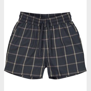Msli Shorts - Check - Night Blue/Cashmere