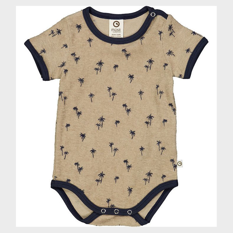 Msli Body k/ - Palm - Cashmere/Night blue