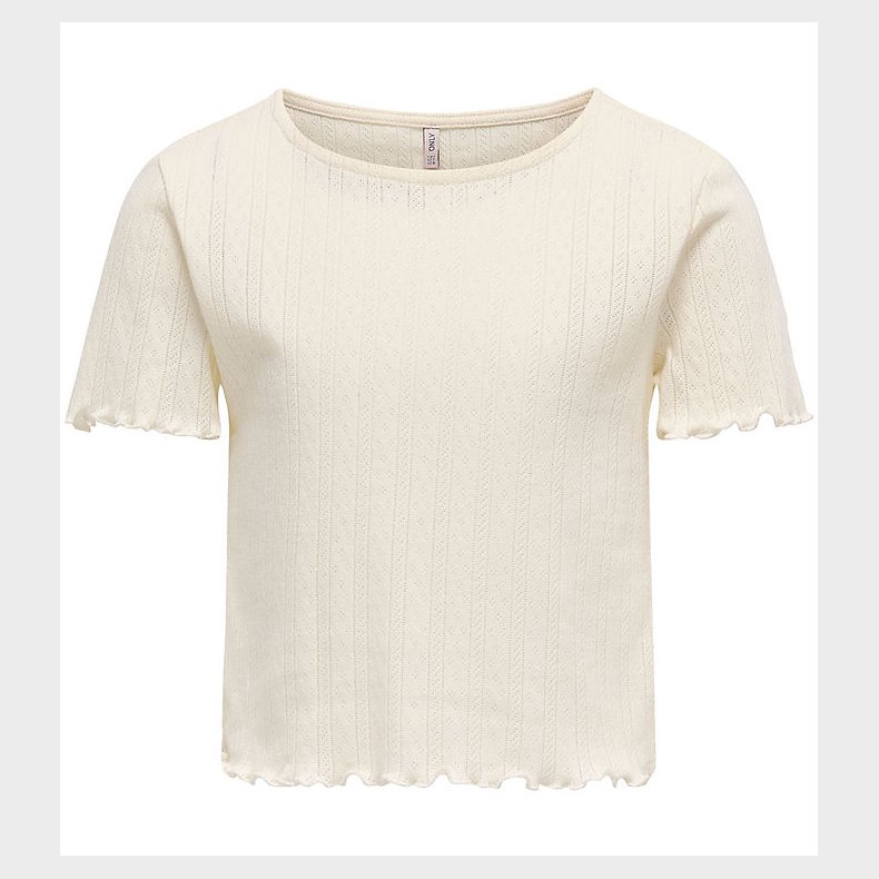 Kids Only T-shirt - Noos - KogCarlotta - Cloud Dancer