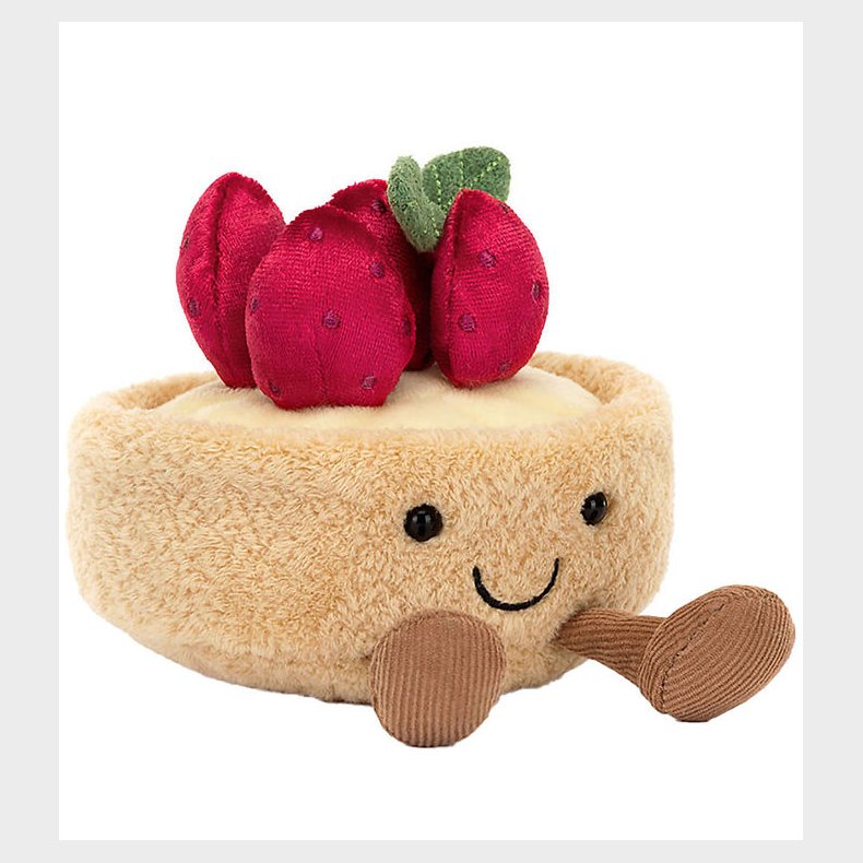 Jellycat Bamse - 11x11 cm - Amuseables Fleurette Tarte Aux Frais