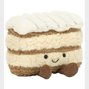 Jellycat Bamse - 11x13 cm - Amuseables Millie Mille-Feuille