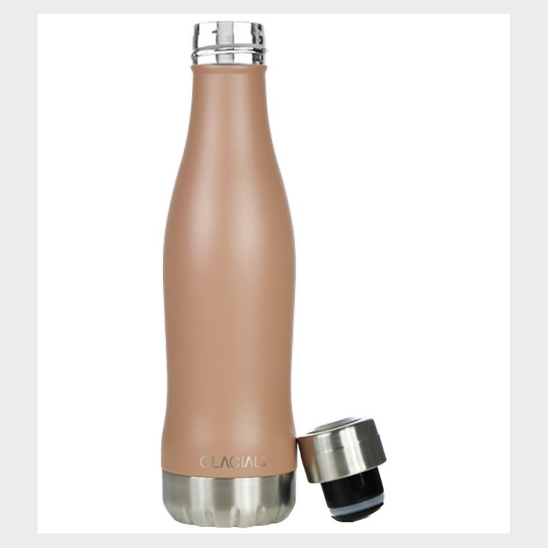 Glacial Termoflaske - 400ml - Brun