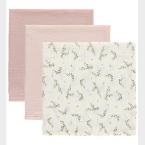 Sebra Stofbleer - 3-Pak - 75x75 cm - Rose