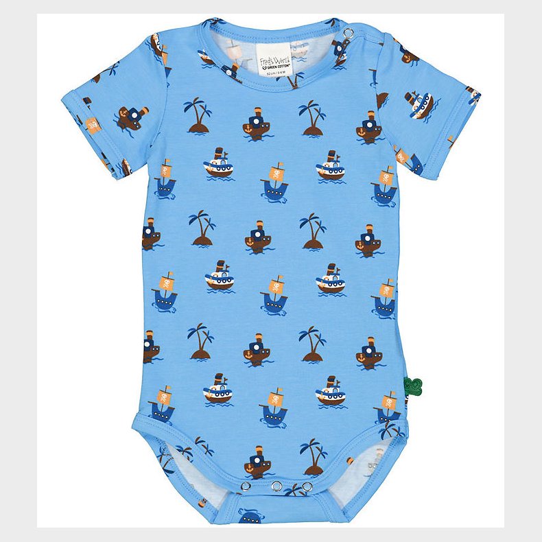 Freds World Body k/ - Pirate - All blue/ Papaya/ Navy