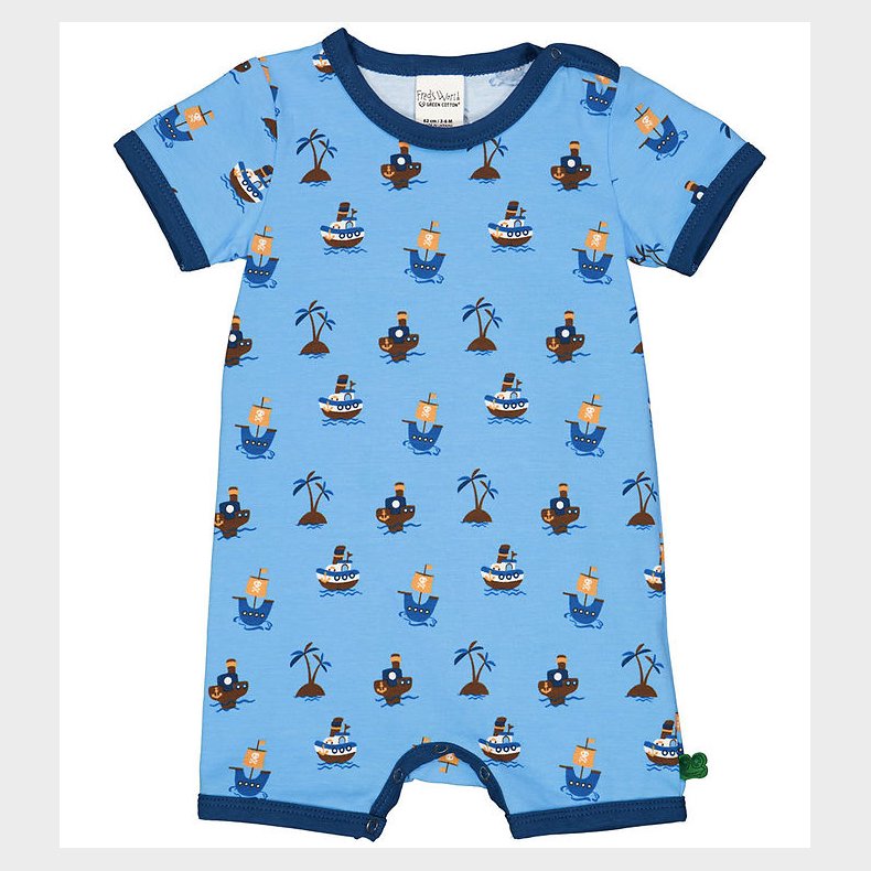 Freds World Sommerdragt - Pirate - All Blue/ Papaya/ Navy