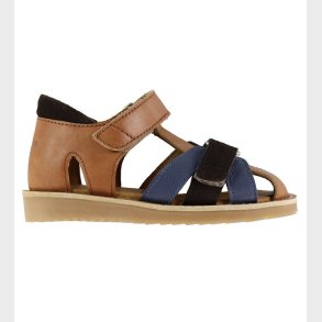 Angulus Sandaler - Tan/Indigo/Dark