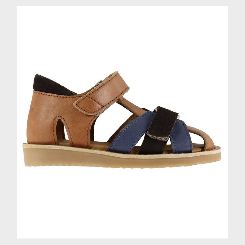 Angulus Sandaler - Tan/Indigo/Dark