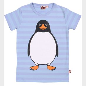 DYR T-shirt - DyrGrowl - Lila/Baby Blue Pingvin