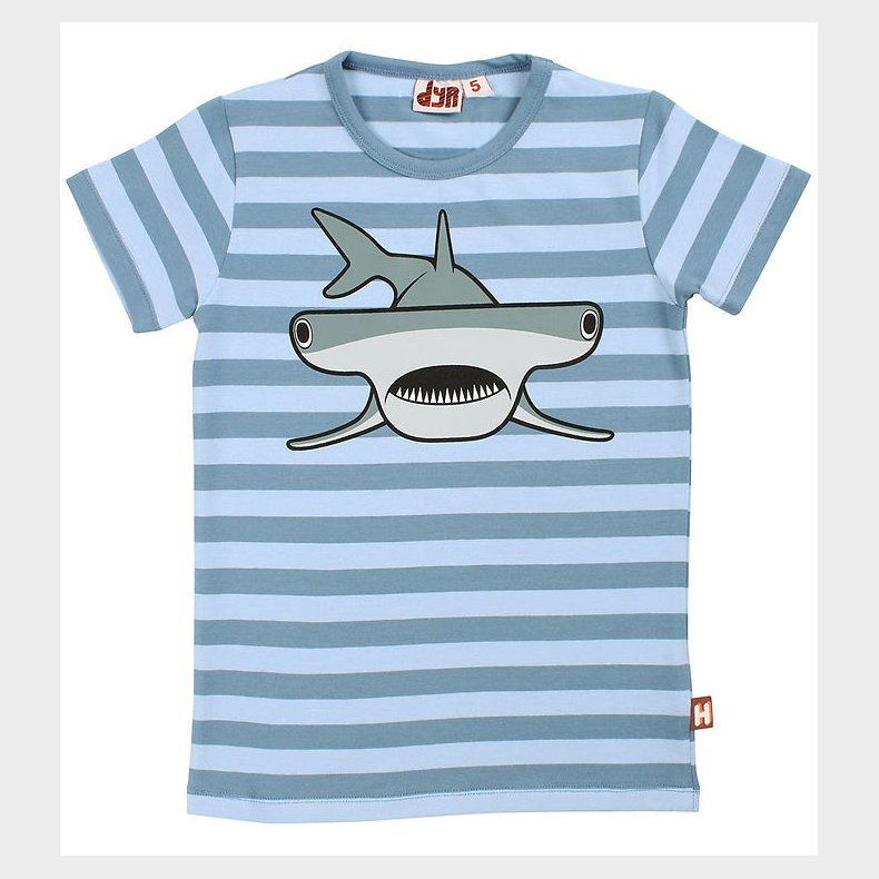 DYR T-shirt - DyrGrowl - Porcelaine/Baby Blue Hammerhaj