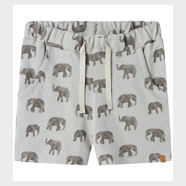 Lil' Atelier Shorts - NmmDias - Vapor Blue/Elephant