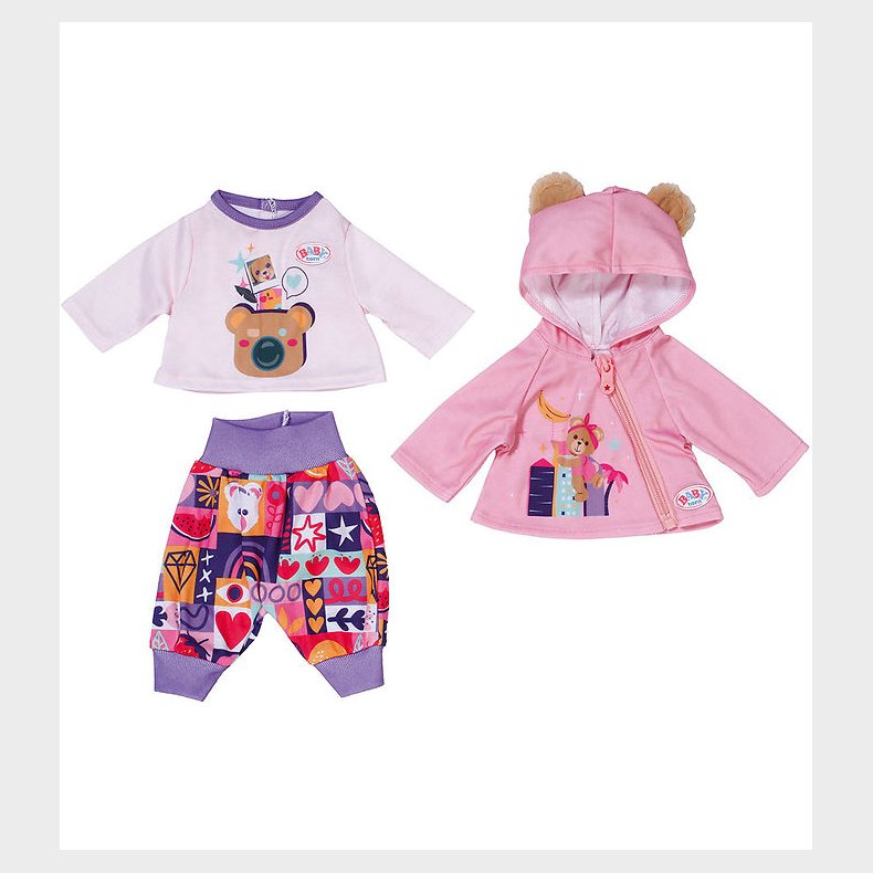 BABY born Dukketj - Nyfdt Outfit - 43 cm