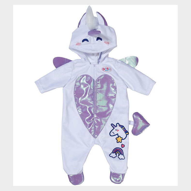 BABY born Dukketj - Enhjrningeheldragt - 43 cm