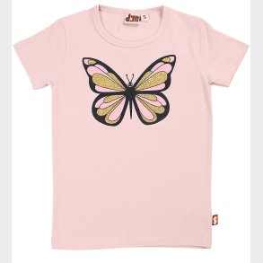 DYR T-shirt - DyrGrowl - Lt Rose Sommefugl
